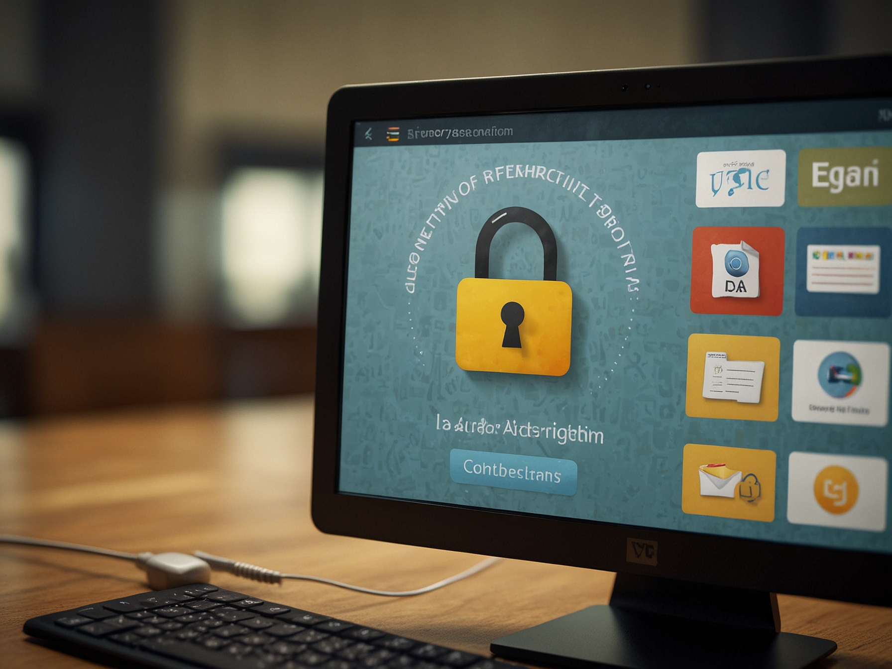 Iconos de seguridad y verificación